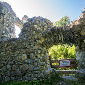 Ruine durch Spenden erhalten