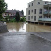 Erdrutsch im Schweizer Lüchingen