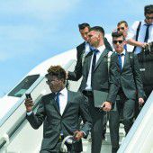 David Alaba und Co. sicher in Frankreich angekommen
