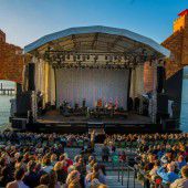 Festspielwetter und – stimmung bei Paolo Conte auf der Bregenzer Seebühne