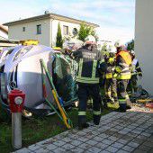 Schwerer Verkehrsunfall in Koblach