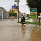 Steiermark knietief unter Wasser