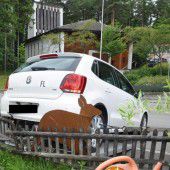 Rückwärts statt in die Parkposition
