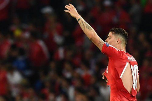 „Uns Schweizer kann man nur so stoppen“, sagte der künftige Arsenal-Profi Granit Xhaka.