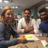 Besonderes Café der Sprachen in Lustenau