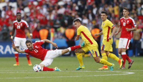 In einem rassigen Spiel trennten sich die Schweiz und Rumänien mit 1:1. Dennoch machten die Eidgenossen einen großen Schritt Richtung Achtelfinale.