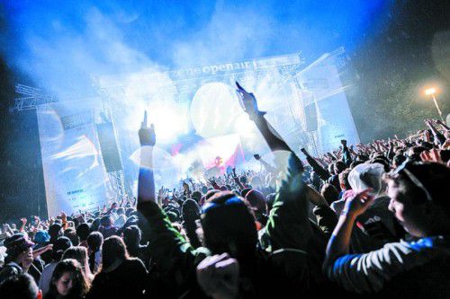 Internationale Headliner und regionale Newcomer sind auch beim 27. Szene Openair am Alten Rhein dabei.