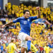 Squadra Azzurra jubelt über Achtelfinaleinzug