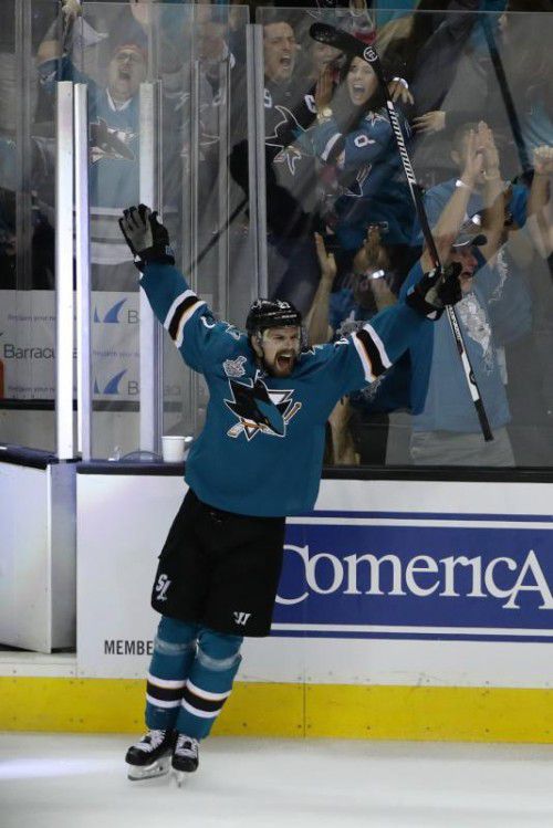 Jubel über den Siegtreffer bei Joonas Donskoi.