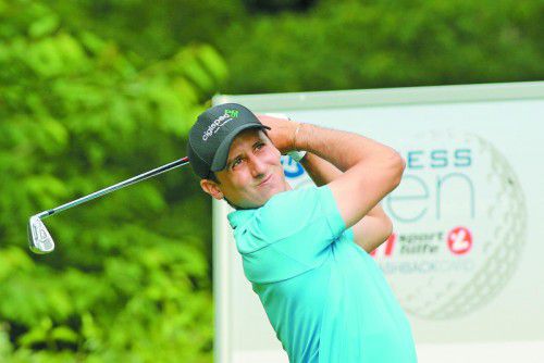 Manuel Trappel muss heute in Atzenbrugg einen Zahn zulegen, um den Cut für die zwei finalen Runden zu schaffen.