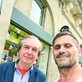 Ex-Präsident dieses Mal als Fußball-Fan