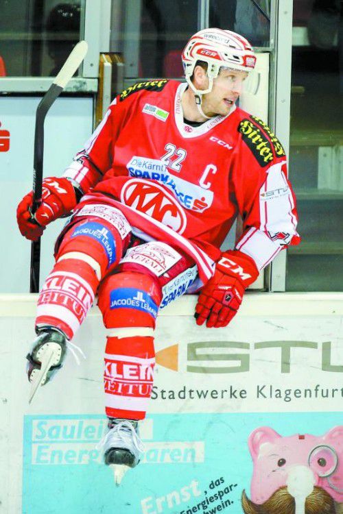 Ohne Vertrag: Thomas Pöck muss den KAC verlassen.