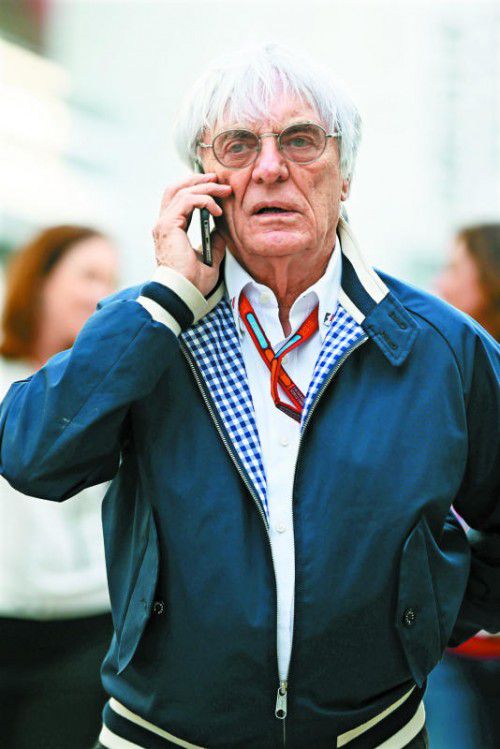 Plant mit neuen GP-Schauplätzen: Bernie Ecclestone.