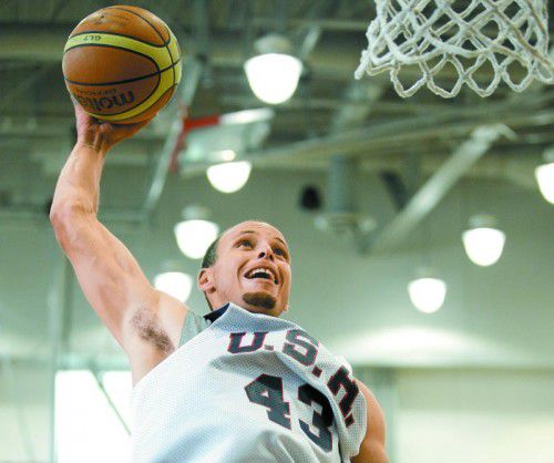Problem am Knie: Stephen Curry fährt nicht nach Rio.