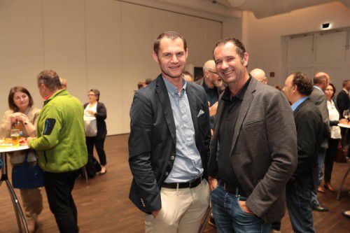 Roman Giesinger (l.) und Uwe Breuder (Alpla).