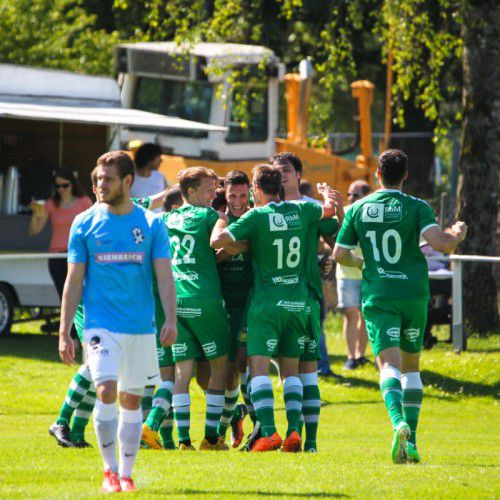 Schon im Cup-Halbfinale überraschten die Kicker des Dornbirner SV mit einem Sieg gegen den Regionalligisten SW Bregenz.