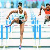 Wetter stoppte Kendra Harrison in Stockholm