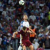 Slowakei mit 2:1-Sieg über Russland auf Kurs