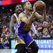 Warriors ziehen in der Finalserie mit 3:1 davon