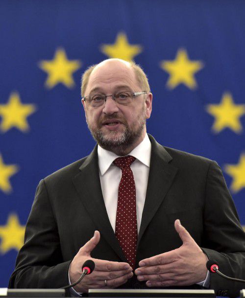 UKIP-Abgeordnete können gehen, erklärte Schulz.