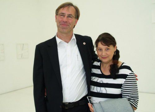 Unter den Besuchern: Herbert und Julie Neyer.