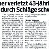 Mit Luftbefeuchter: 130-Kilo-Koloss bringt Nachbar fast um