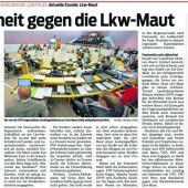 Lkw-Maut ist Dummheit
