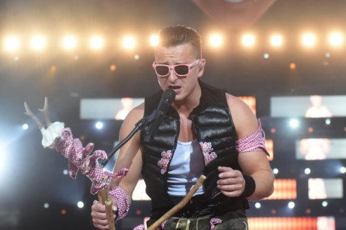 Andreas Gabalier sorgte für Volksfeststimmung im ausverkauften Olympiastadion.