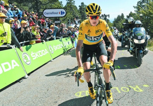 Auf Chris Froome wartet in den Alpen viel Arbeit.