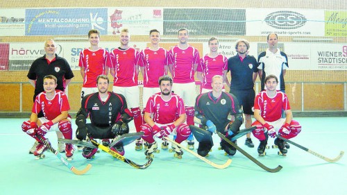 Das österreichische Rollhockeynationalteam ist in Portugal im EM-Einsatz.