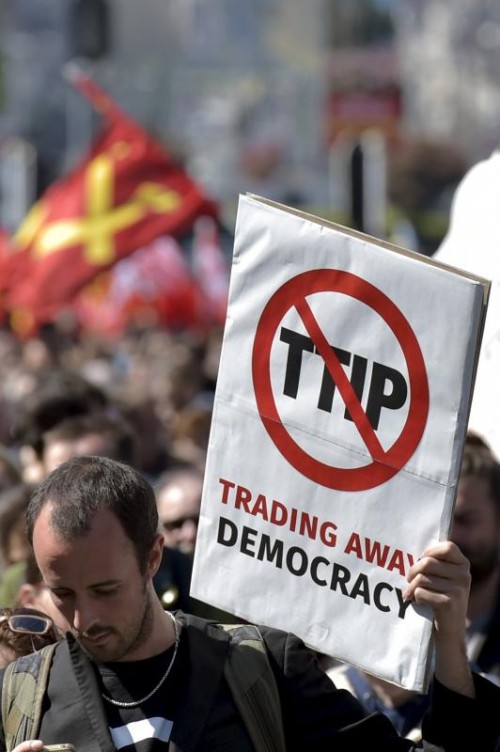 Das TTIP-Abkommen gilt als umstritten.