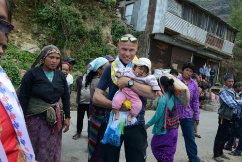 Wolfgang Bartl ist in Nepal mit Hilfsprojekten im Einsatz.