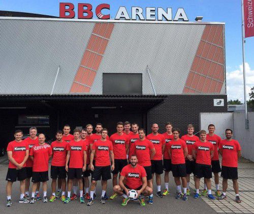 Die BBC-Arena in Schaffhausen ist für die Harder Handballer derzeit die zweite Heimat.