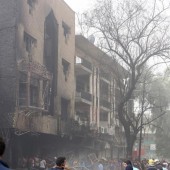 Transporter explodierte auf Markt in Bagdad