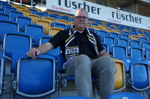 Egon Pfifer und sein Team treffen viele Vorkehrungen, um die Sicherheit im Stadion zu gewährleisten.