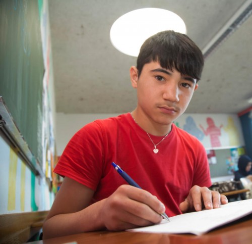 Fawad im Jahr 2015: Damals war er neu in der Schule. Nun muss er sie wieder verlassen.