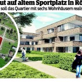 Prisma baut auf altem Sportplatz