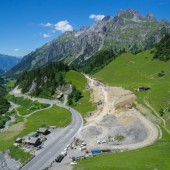 Straßenbau am Arlberg liegt vor dem Zeitplan