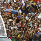 Große Begeisterung für Papst Franziskus in Polen