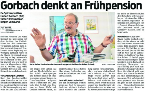Schlägt hohe Wellen: VN-Exklusivbericht vom 30. Juli 2016.
