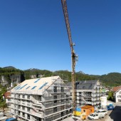 Bürser Wohnanlage Bergblick im Zeitplan