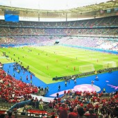 EM schauen im Stade de France