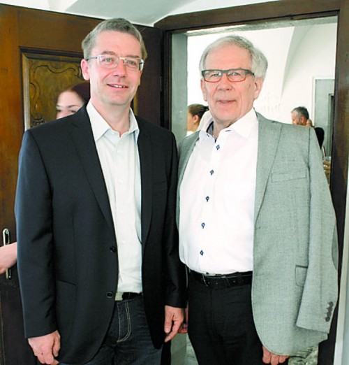 Johannes (l.) und German Wilhelm.
