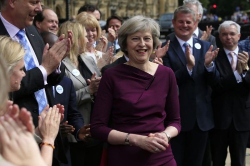 May muss nun die Austrittsverhandlungen mit der EU führen.