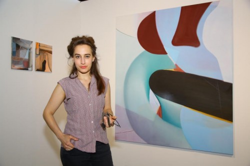 Mit Katherina Olschbaur ist im Foyer der Art Bodensee heuer wieder einmal einer aufstrebenden Jungkünstlerin zu begegnen.