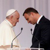 Papst fordert Polen zur Hilfe für Flüchtlinge auf