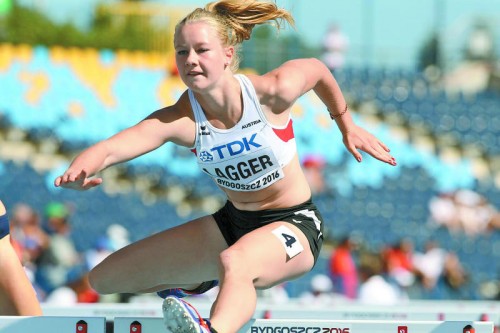 Sarah Lagger ist Österreichs Leichtathletik-Diamant: mit 5960 Punkten gab es Gold bei der Junioren-WM im Siebenkampf.