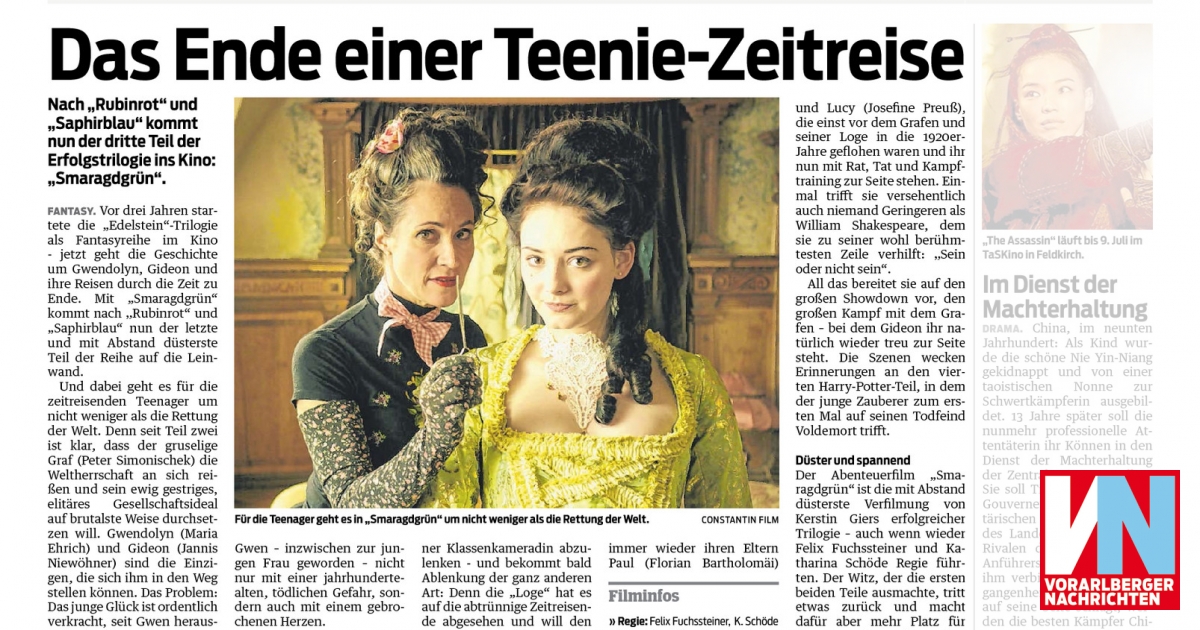 Das Ende Einer Teenie Zeitreise Vorarlberger Nachrichten Vn At
