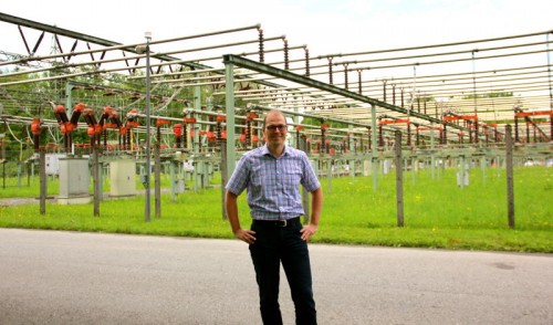 Thomas Hilbe ist für die effiziente Energieverteilung zuständig.