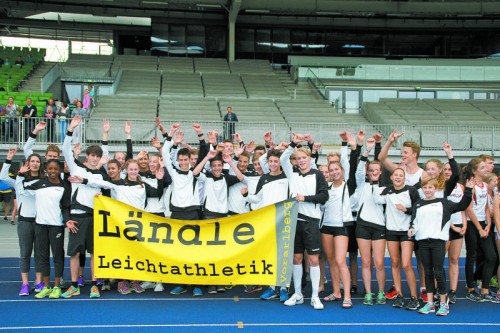 Vorarlbergs U-18-Leichtathletikteam zeigte beim Bundesländercup mit Platz drei auf.